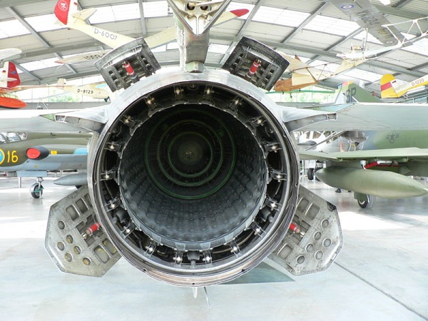  MiG-23 afterburner. 